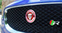 Red Surrounding Ring Trim For Jaguar F-Pace XE XF XJ Front Grille Feline Emblem