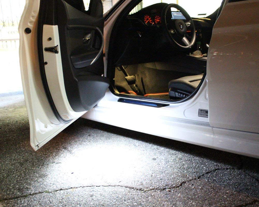 White 18-SMD Full LED Side Door/Footwell/Trunk Courtesy Light Kit For Land Rover