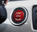 Red Carbon Fiber Engine Push Start Button Cover For BMW 1 2 3 4 5 7 X Series