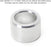 Silver Aluminum SideMirror Adjustment Button Knob Cover For Subaru WRX STI, etc