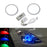 RGB LED Headlight Angel Eye Halo Ring Kit For 06-09 Nissan 350Z LCI Retrofit