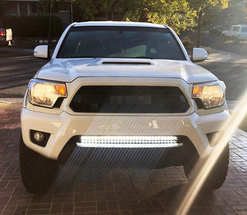 180W 30" LED Light Bar w/ Lower Bumper Bracket, Wirings For 05-15 Toyota Tacoma