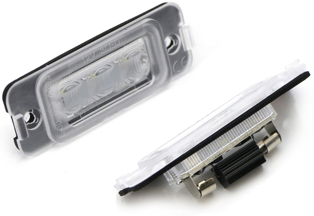 White CAN-bus LED License Plate Lights For Mercedes ML GL R Class W164 X164 W251