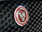 Red Surrounding Ring Trim For Jaguar F-Pace XE XF XJ Front Grille Feline Emblem