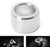 Silver Aluminum SideMirror Adjustment Button Knob Cover For Subaru WRX STI, etc