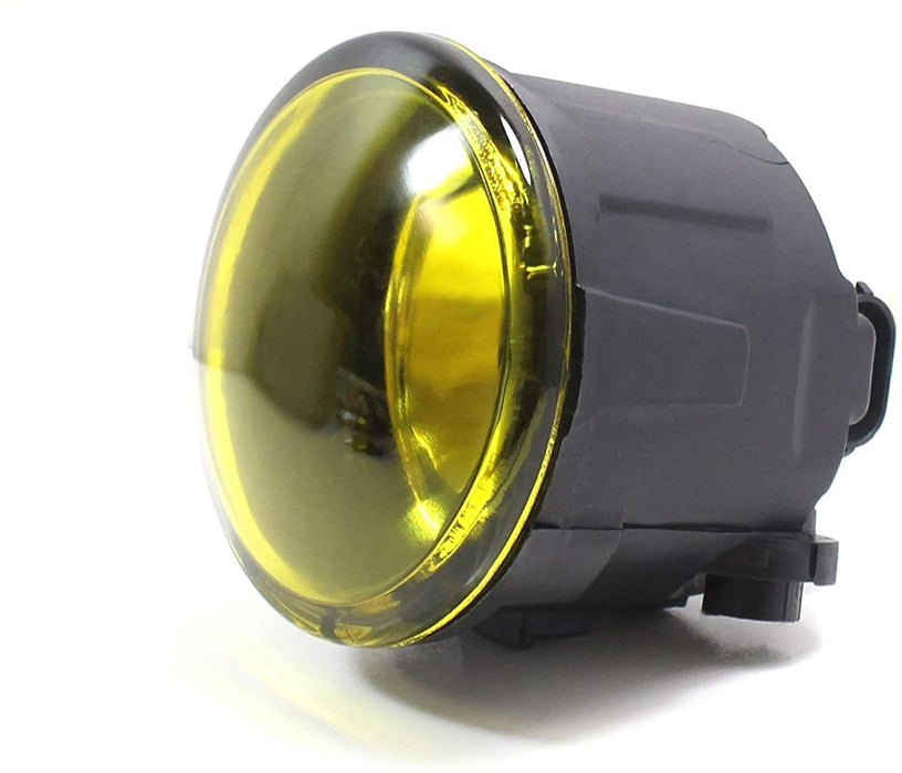 1) Yellow Lens Fog Light Lamp Replacement w/H11 Halogen Bulb For Nissan Infiniti