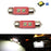 Xenon White Error Free 6411 C5W CREE XP-E Q5 LED Bulbs For License Plate Lights