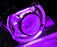 Purple 3-SMD LED Lighting Ribbons For Car Projector Headlight Demon Eye Retrofit