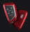 Real Red Carbon Fiber Smart Key Fob Cover For 20-up Cadillac ATS CT4 CT5 CT6 XT4