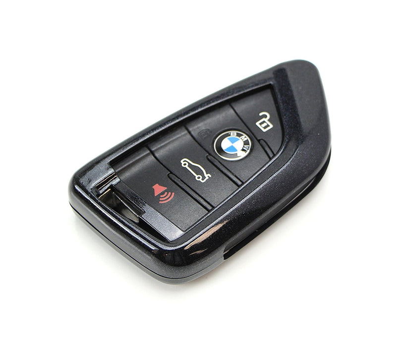 Exact Fit Glossy Black Smart Key Fob Shell Cover For BMW X1 X4 X5 X6 5 7 Series