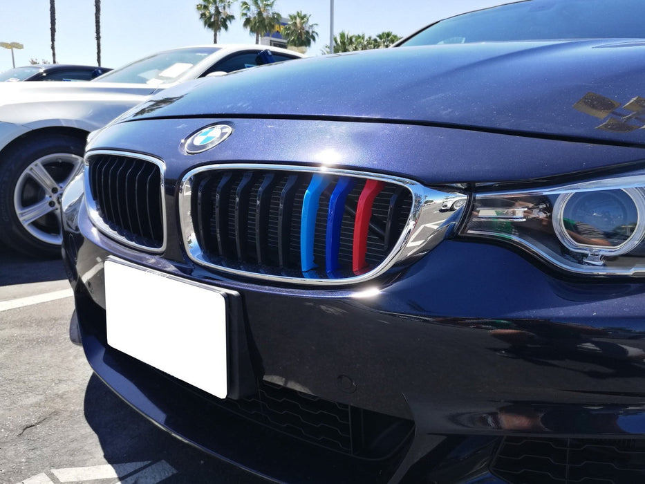 Exact Fit ///M-Colored Grille Insert Trims For 2014-up BMW F32 F33 F36 4 Series