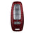 Real/Genuine Red Carbon Fiber Smart Key Fob Shell For Audi 19-up A6 A7 E-Tron A8