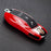 Red Remote Smart Key Shell Holder Cover For Porsche Cayenne Panamera Macan 911