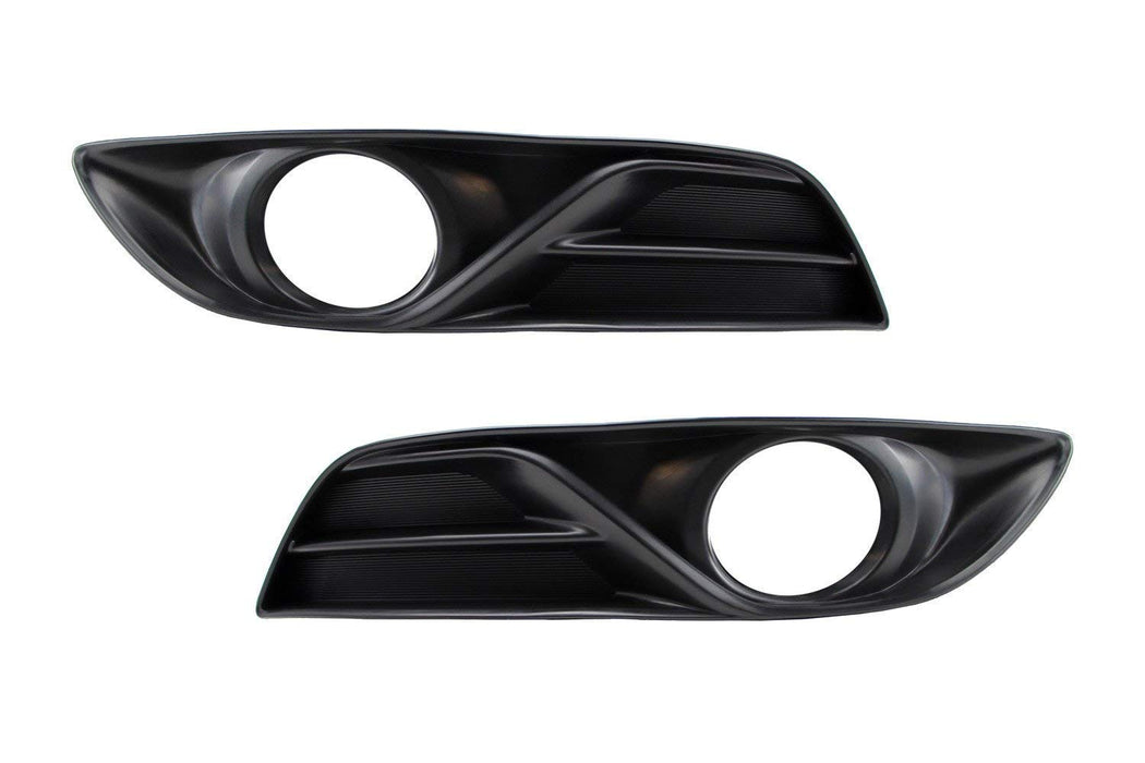 LH RH Fog Lamp Garnish Bezel Covers For 2013-15 Nissan Sentra (except SR Models)