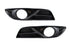 LH RH Fog Lamp Garnish Bezel Covers For 2013-15 Nissan Sentra (except SR Models)