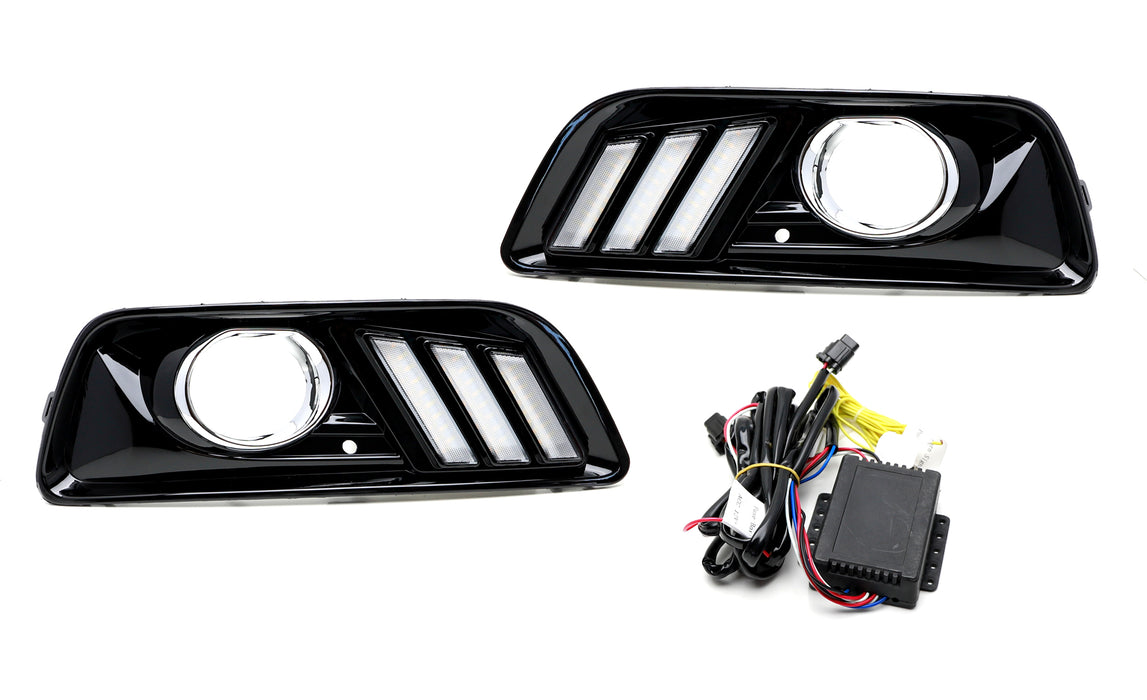 Direct Fit Switchback LED Daytime Running Light/Turn Signal For Chevy Malibu