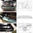 LED Rally Driving Light Halo Ring Daytime Running Lamps For MINI Cooper (Chrome)