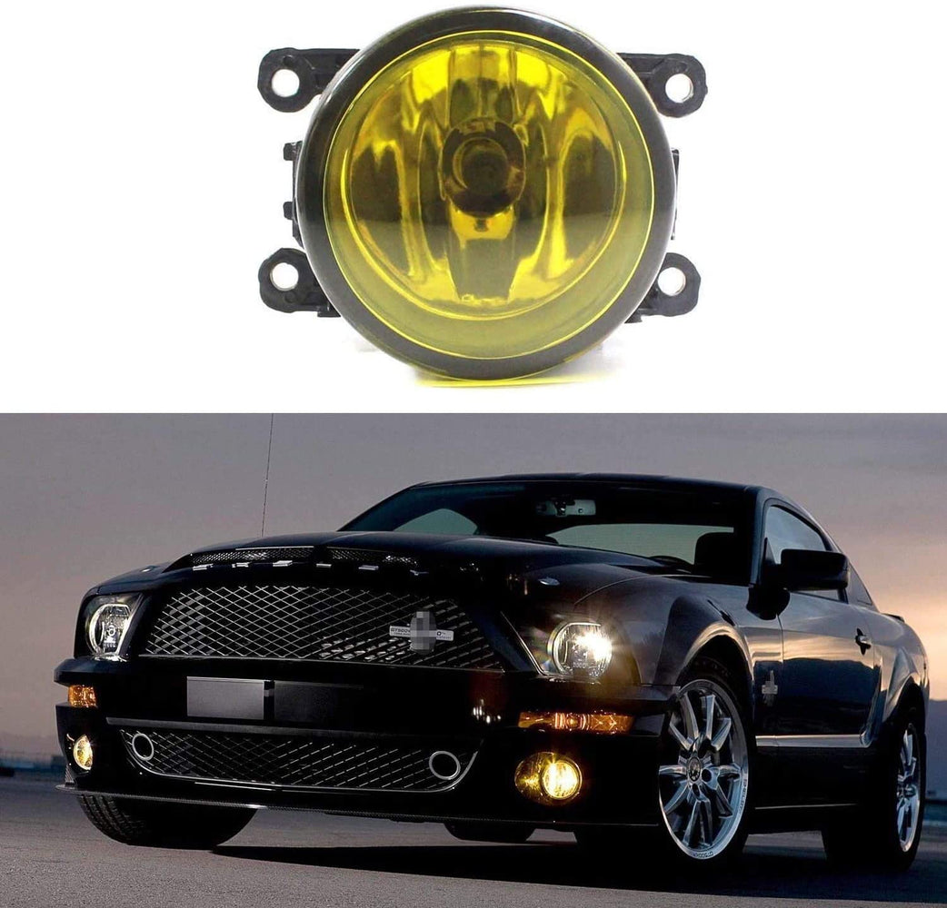 (1) Fog Light Lamp Replacement w/Halogen Bulb For Acura Honda Ford Nissan Subaru