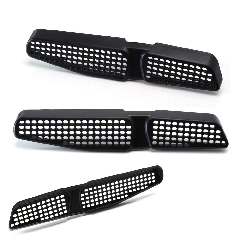 (2) Under Front Seat AC Air Vent Cover Grilles For 2015-up Volkswagen Golf MK7 GTI-iJDMTOY