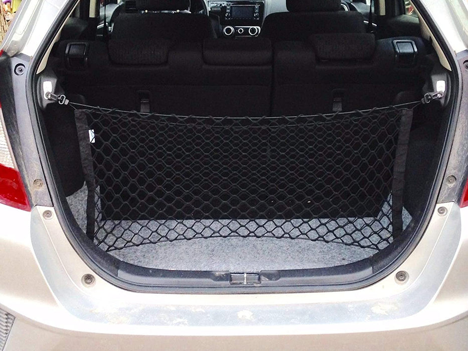 40x20" Elastic Double-Layer Nylon Trunk Cargo Storage Net For Small/Mid Car SUV