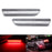 Clear Lens LED Rear Side Markers w/ 54 Red LED Lights For 2005-09 Ford Mustang