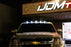 (5) Black Smoked Cab Roof Marker Running Lamps w/ White LED Lights For Truck 4x4