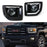 Complete Smoke Lens Fog Lights w/ Bezel Cover Wiring For 15-19 GMC Sierra 2500HD