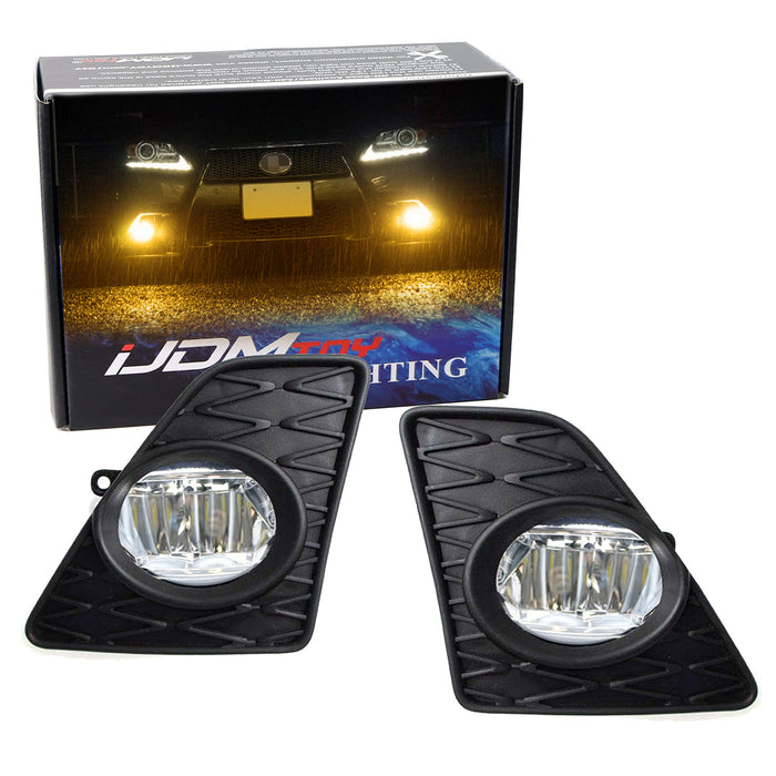 Lexus F-Sport Style Amber Yellow LED Fog Lamp Kit For 2013-15 GS350 GS460 GS450h