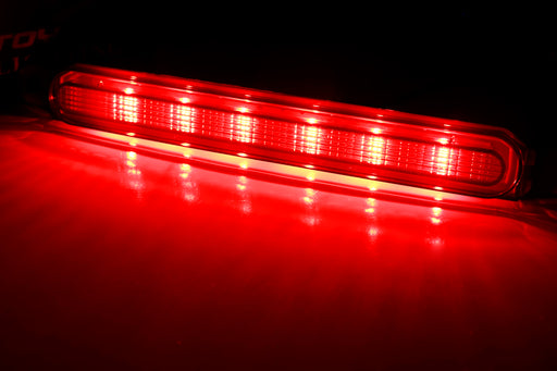 Smoked Lens Full LED Trunk Lid 3rd Brake Light Bar For Mitsubishi Lancer Evo 10