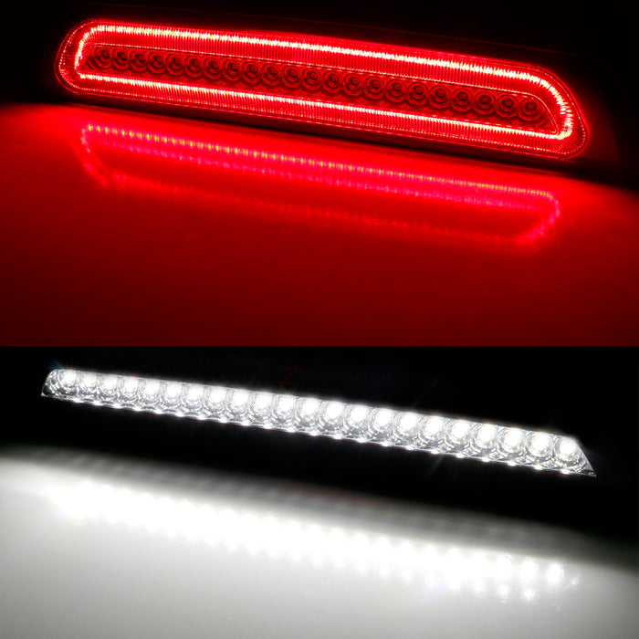 Dark Red Lens Strobe LED High Mount Third Brake Light For 2007-21 Toyota Tundra