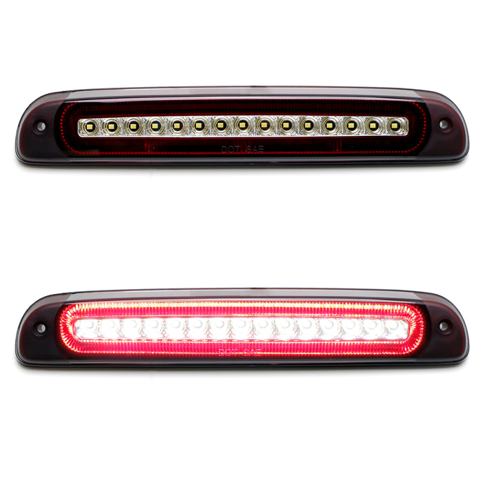 Red Lens Strobe LED High Mount 3rd Brake Light For Ford 99-16 F250 F350, Ranger