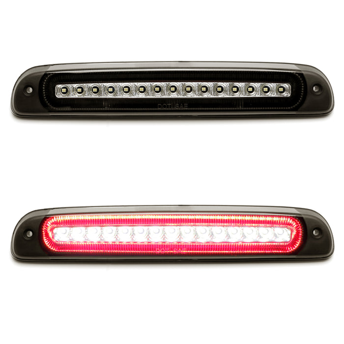 Smoked Lens Strobe LED High Mount 3rd Brake Light For Ford 99-16 F250 F350, etc