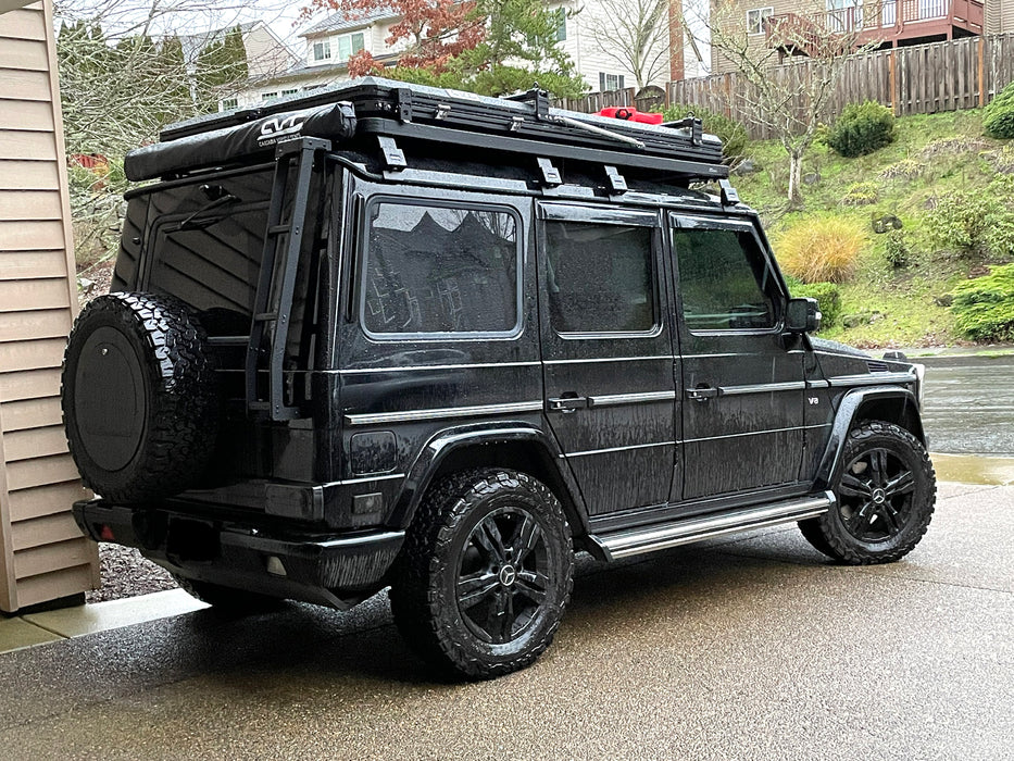 Gloss Black Rear Tail Light Cover Lenses For 1999-2018 Mercedes W463 G-Class