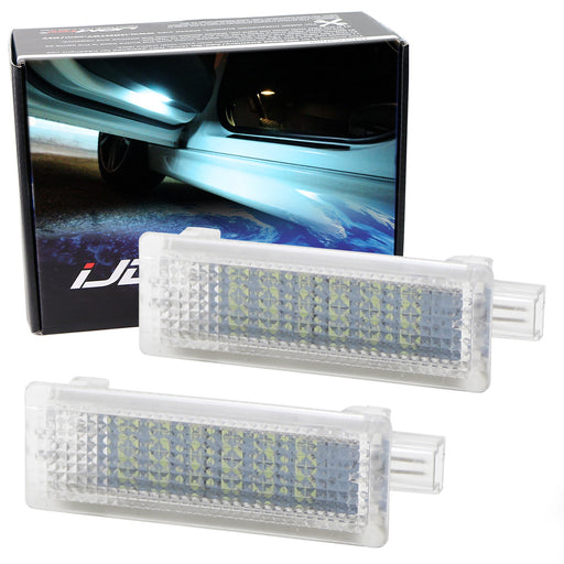 Ice Blue Aqua BMW LED Step Courtesy Door Light Lamps For 1 3 5 7 Series X3 X5 X6