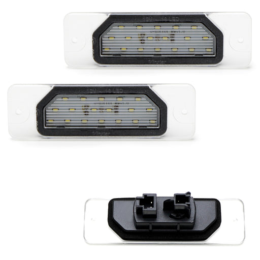 Direct Fit White LED License Plate Light Lamps For Infiniti FX Q I M Nissan, etc