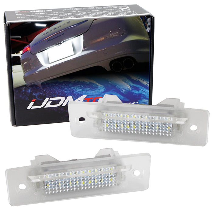 LED License Plate Lights For Porsche 911 Carrera 964 968 986 993 996 Boxster