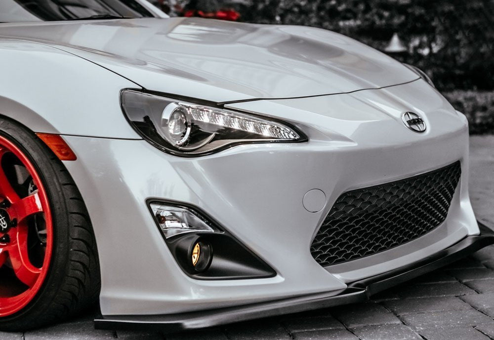 Complete JDM Yellow Lens Fog Light w/ Bezel Covers, Wirings For 13-16 Scion FR-S