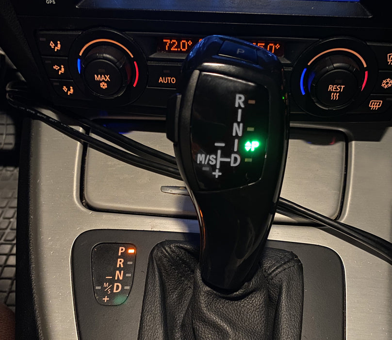 Black LED Illuminated Shift Knob Selector Upgrade For BMW E39 5 Series, E53 X5