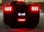 Euro Style 3-IN-1 LED Rear Fog Light Brake/Reverse Light For 15-17 Ford Mustang