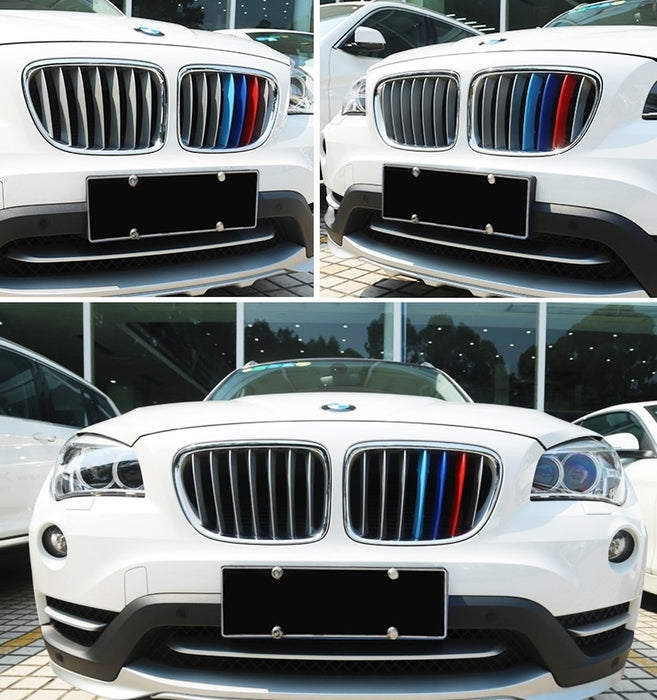 Exact Fit ///M-Color Grille Insert Trims For BMW F25 X3 F26 X4 Kidney Grill