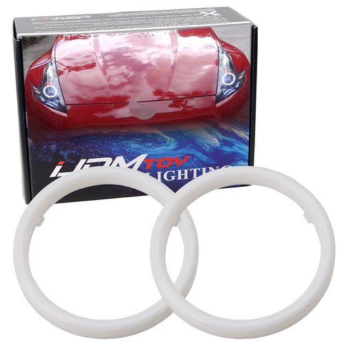 Even Lighting White LED Halo Rings For Nissan 2006-09 350Z, 10-20 370Z Headlight