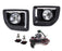 Clear Lens White LED Fog Lights w/Bezel Cover Wiring For 15-19 GMC Sierra 2500HD