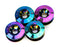 Neo Chrome JDM Quick Release Fasteners For Car Bumpers Trunk Fender Hatch Lids