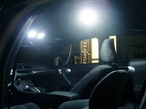 (1) White 48-SMD-5050 LED Panel Lamps For Car Interior Dome Lights, Trunk Cargo