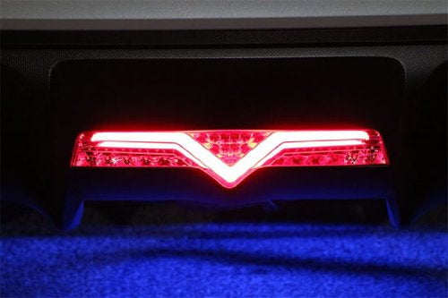 Smoked LED Rear Bumper Reverse Brake Fog Light Lamp For Scion FRS 86 Subaru BRZ