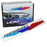 Iconic M-Sport Tri-Color Stripe w/Black Performance Letter Vinyl Sticker For BMW