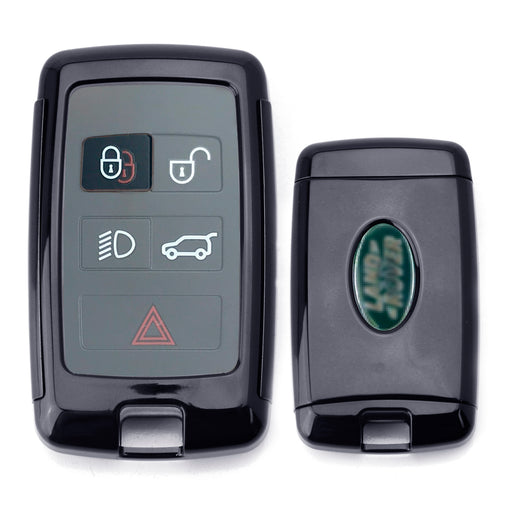 black TPU key fob cover with button cover for land rover range rover