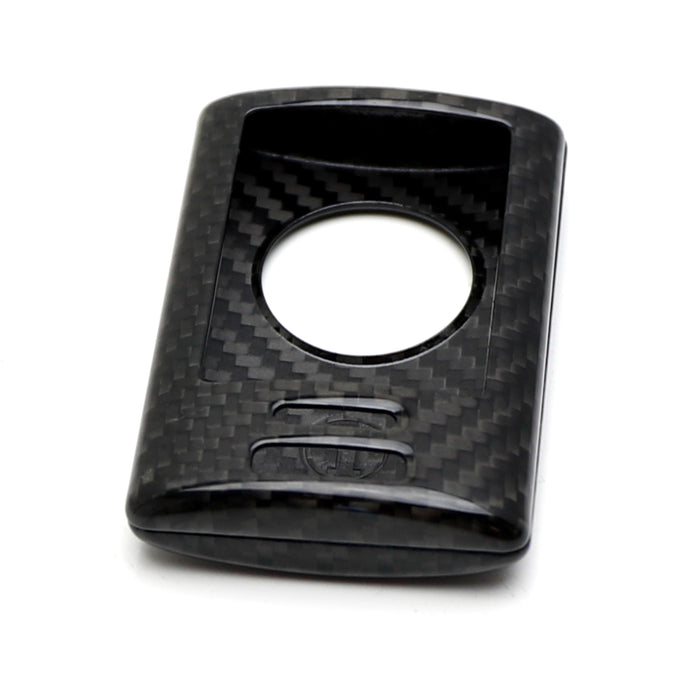 Real Black Carbon Fiber Key Fob Cover For Chevy C7 Corvette Stingray Smart Key