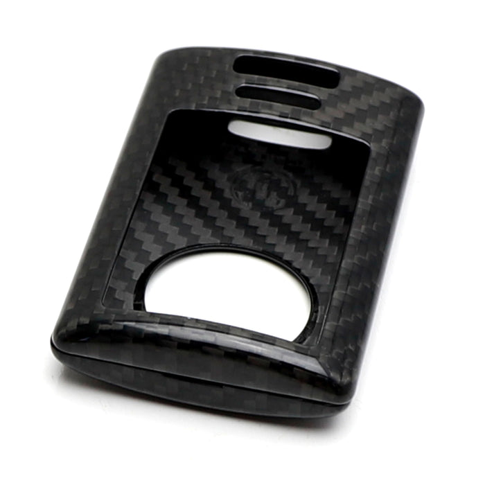 Real Carbon Fiber Black Key Fob Cover For Cadillac Escalade ATS CTS DTS XTS SRX