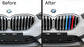 ///M-Colored Grille Insert Trims For 2020-up BMW F48 X1 LCI Model Kidney Grills